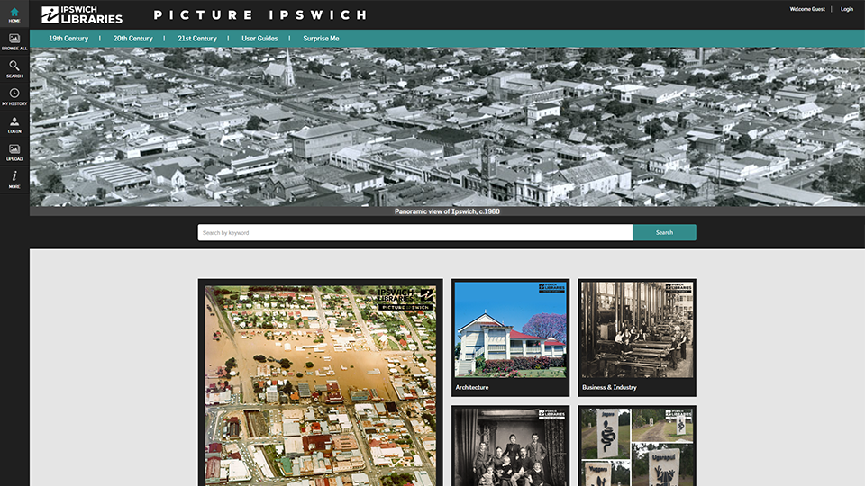 Ipswich Libraries Recollect Homepage